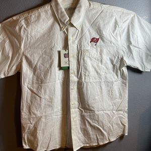 Cutter & Buck Tampa Bay Bucs Button Down NWT